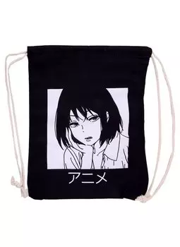 Сумка-мешок "Аниме" 42*34см