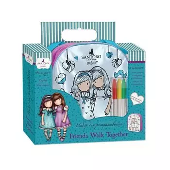 Сумка-рюкзак для раскрашивания. Santoro