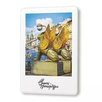 Сувенир, Магнит Грифоны 5,6*8,3см, картон