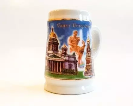 Сувенир, Подставка под зубочистки Петербург синий [ST8-45-000001]