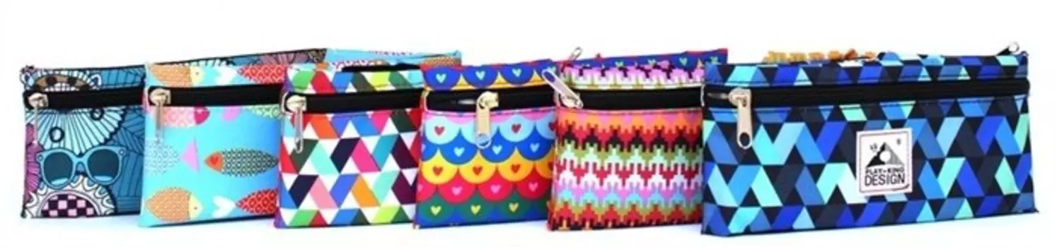 Сувенир, Сумка маленькая на пояс Оксфорд в ассортименте, спортивные, разноцветные 42*10см SSW01