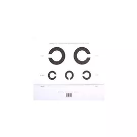 Таблица Головина для исследования остроты зрения