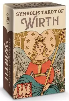 Таро мини-Символическое Вирта/Mini Tarot Symbolic Tarot of Wirth (78 карт + инструкция)