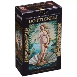 Tarot Botticelli / ЗолотоеТаро Боттичелли (78 карт + инструкция)