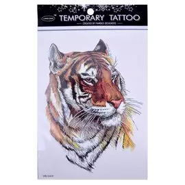 Тату Львы и тигры цветные, 24*15,5(микс)(орр)