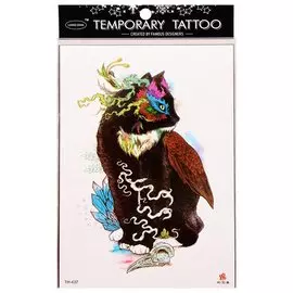 Тату Лунные звери 24х15 микс (орр)