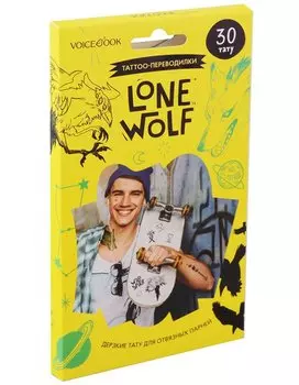 Тату-переводилки "Lone Wolf / Одинокий волк"