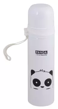 Термос Панда (белый) (металл) (500мл)