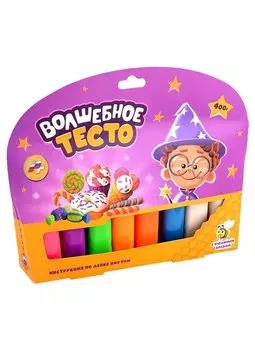 Тесто для лепки "Волшебное тесто". Много сладостей