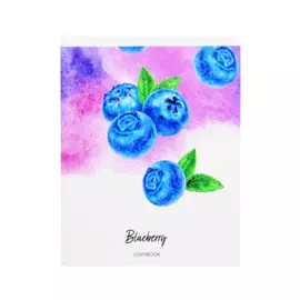 Тетрадь 96л кл. "Акварельная живопись" мат. ламин, ассорти