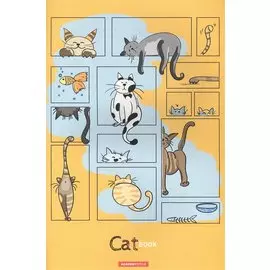 Тетрадь в клетку Academy Style, "Маленькие истории", А4, 96 листов