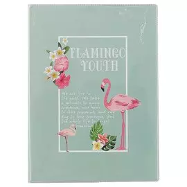 Тетрадь в линейку AnAn, Flamingo youth, 60 листов, в ассортименте
