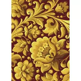 Тетрадь «Хохлома N1 макси»