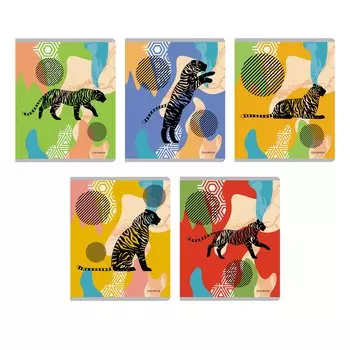 Тетрадь общая в клетку «Полосатый рейс», А5, 96 листов