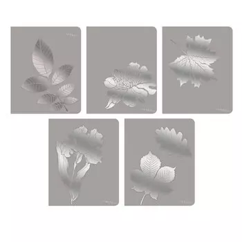 Тетрадь общая в клетку «TOTAL GREY. Изящное серебро», А5, 48 листов