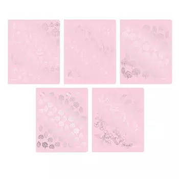 Тетрадь общая в клетку «TOTAL ROSE. Растительный орнамент», А5, 48 листов