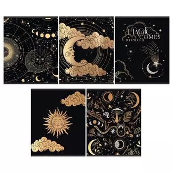 Тетрадь в клетку BG, "Карты Таро", 48 листов, в ассортименте