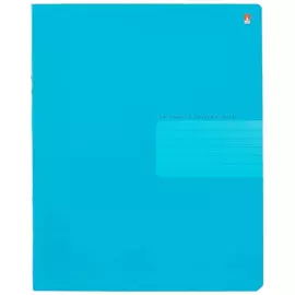 Тетрадь в клетку «Простые цвета», 12 листов