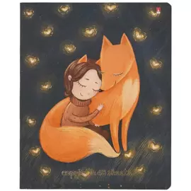 Тетрадь в клетку Альт, "Волшебные лисы", 48 листов, в ассортименте