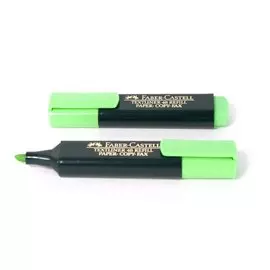 Текстовыделитель Faber-Castell, зеленый