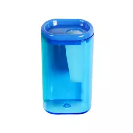 Точилка 1 отверстие, пластиковый контейнер