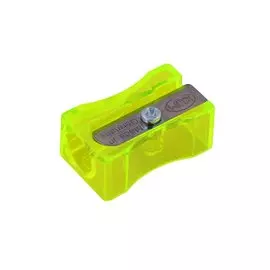 Точилка 1отв. классическая, пластик, ассорти, KUM