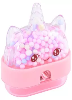 Точилка Yoi, "Кот-единорог", с контейнером, в ассортименте