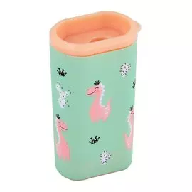 Точилка 1отв. "Dino Princess" контейнер