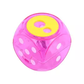 Точилка 2отв. "Сube" ассорти