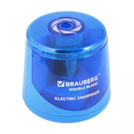 Точилка электрическая "DOUBLE BLADE", двойное лезвие, питание от 2 батареек AA
