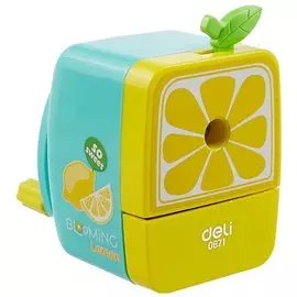 Точилка механическая Deli Blooming