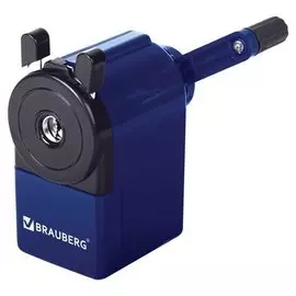 Точилка механическая "JET", металлический механизм, корпус синий