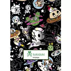 tokidoki. Космос. Тетрадь (А5, 48 л., УФ-лак, накидки)