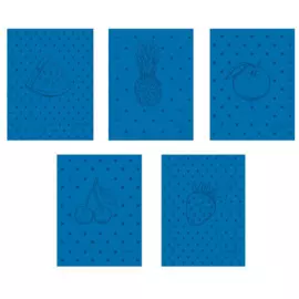 Тетрадь в клетку Paper Art, "Total Blue. Фруктовое настроение", 48 листов, в ассортименте