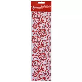 Трафарет ПВХ Бордюр "Кружевной 7" (10х32см)