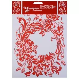 Трафарет Barocci ПВХ Рамка 20х25см Л-130