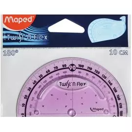 Транспортир гибкий, 10см, MAPED