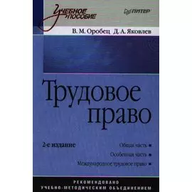 Трудовое право: Учебное пособие. 2-е изд.