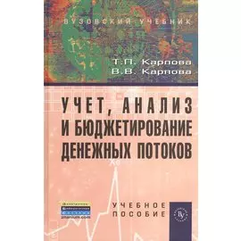 Учет, анализ и бюджетирование денежных потоков. Учебное пособие