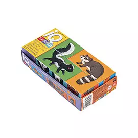 Умные кубики. Фигурные 6 шт. Кто живёт в зоопарке