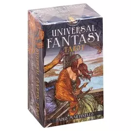 Universal Fantasy Tarot Таро Царство Фэнтези (карты+инструкция на рус. яз.) (коробка) Martinello