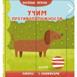 Веселые прятки. Учим противоположности