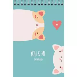 Влюбленные коты СКЕТЧБУКИ