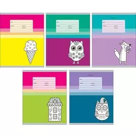 Волшебный мир ТЕТРАДИ А5 (*скрепка) 24Л. Обложка: лакирование