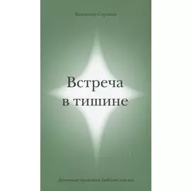 Встреча в тишине. Духовные практики Библии для нас