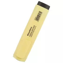 Текстовыделитель GoodMark, пастельный ванильный
