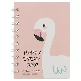 Записная книжка «Nice flamingo»