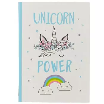 Записная книжка «Unicorn power», 192 страницы, А5