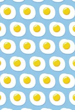 Тетрадь студенчекая «Желтки», В5, 40 листов