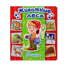 Животные леса. 59 картинок